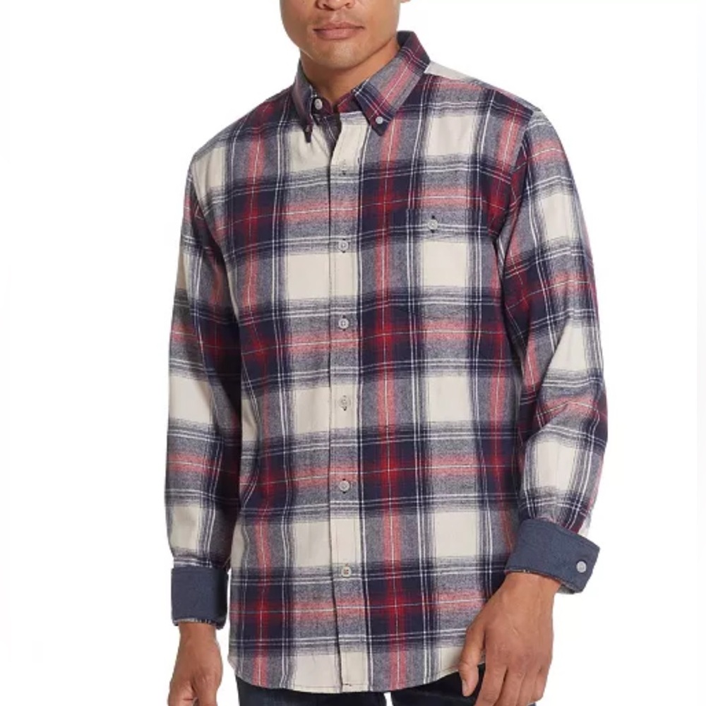 Weatherproof Vintage Plaid Button Down Shirt